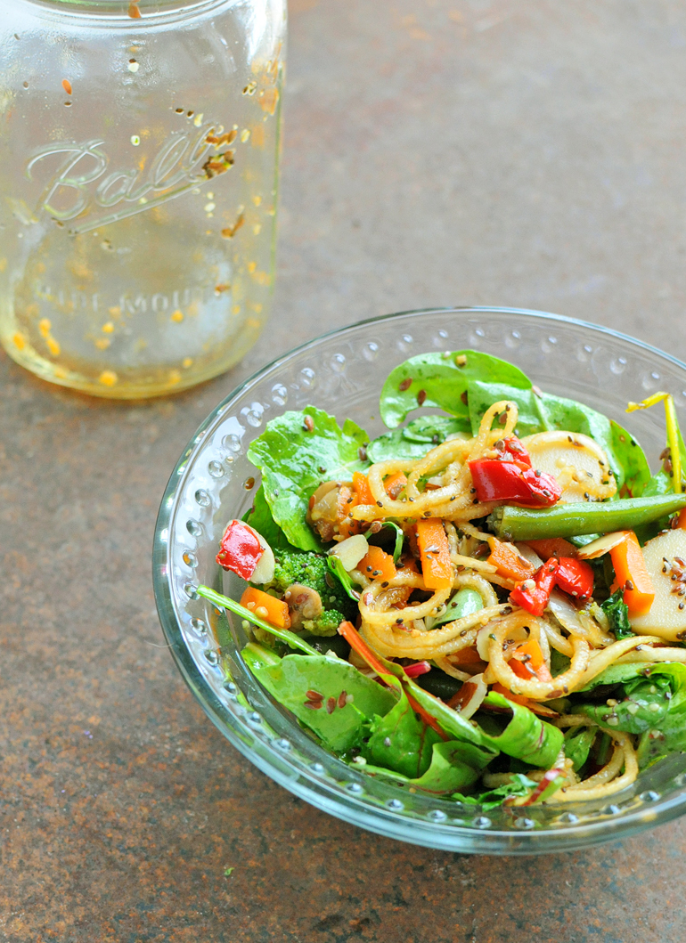 Chinese Mason Jar Salad
